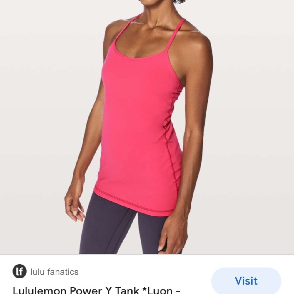 Lululemon power y tank